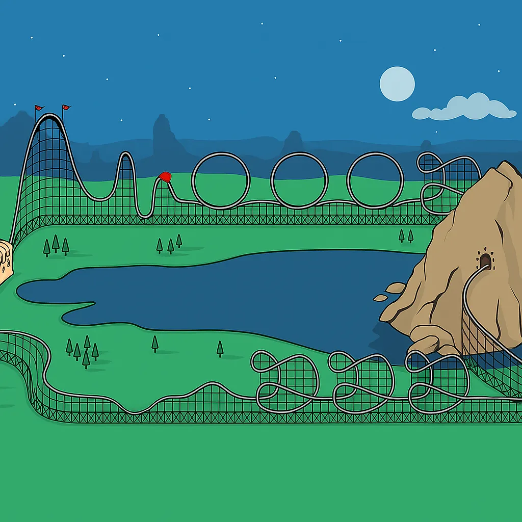 PLay Build Your Own Roller Coaster now!